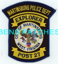 WEST VIRGINIA,MARTINSBURG POLICE EXPLORER 1